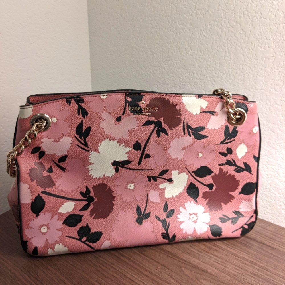 Kate Spade pink floral purse